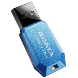 USB флеш накопитель ADATA 32GB DashDrive UV100 Blue USB 2.0 (AUV100-32G-RBL) - Картинка 3