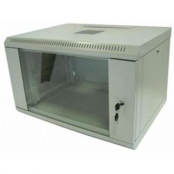 ���� ��������, �������, 9U, 19", Hypernet, Silver, 600 � 350 ��, IP20, ������ ����, ������������ ������ (WMNC-35-9U-FLAT)