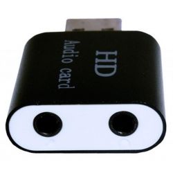   USB 2.0, 7.1, Dynamode C-Media 108, Black, 90 , EAX2.0 / A3D1.0,  , Blister (USB-SOUND7-ALU) -  2