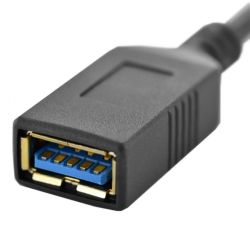 Digitus USB 3.0 (AF/Type-C) OTG 0.15m AK-300315-001-S -  3