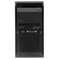  Chieftec Libra LT-01B-400S8 Black, Mid Tower, 400 , Micro ATX / Mini ITX, 2 x 3.5 , USB2.0 x 2, USB3.0 x 1, 5.25" x 2, 3.5" x 3, 4  -  3