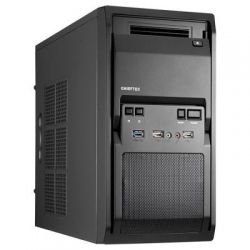  Chieftec Libra LT-01B-400S8 Black, Mid Tower, 400 , Micro ATX / Mini ITX, 2 x 3.5 , USB2.0 x 2, USB3.0 x 1, 5.25" x 2, 3.5" x 3, 4 