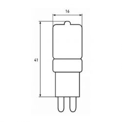 Лампочка Eurolamp G9 (LED-G9-0340(220)) - Картинка 3