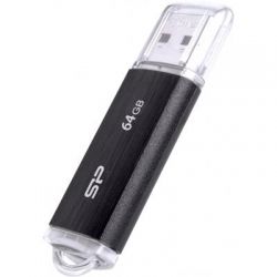 USB   Silicon Power 64GB Ultima U02 Black USB 2.0 (SP064GBUF2U02V1K) -  4