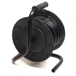 Сетевой удлинитель PowerPlant на катушке 25 м, 4 розетки (JY-2002/25) (PPRA10M250S4) - Картинка 4