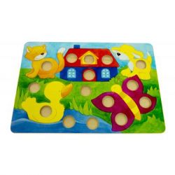 Настільна гра Goki Лото Різнокольоровий світ (56705) - Картинка 5