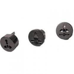 Універсальний дорожній мережевий перехідник PowerPlant 220V 10A (DV00DV5068) - Картинка 3