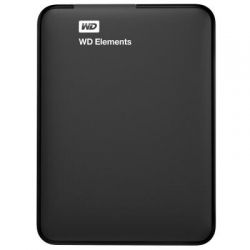    1Tb Western Digital Elements, Black, 2.5", USB 3.0 (WDBUZG0010BBK-WESN) -  1