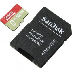  '  ' SanDisk 32GB microSD class 10 V30 A1 UHS-I U3 Extreme Action (SDSQXAF-032G-GN6AA) -  2