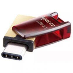 USB   Apacer 32GB AH180 Red Type-C Dual USB 3.1 (AP32GAH180R-1) -  5