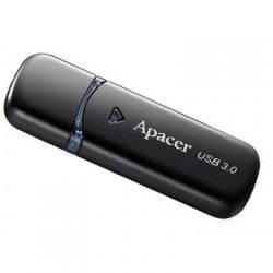 USB   Apacer 64GB AH355 Black USB 3.0 (AP64GAH355B-1) -  2