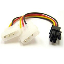   Video power 6pin to 2molex Atcom (16185)