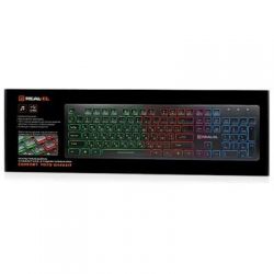 Клавиатура REAL-EL Comfort 7070 Backlit USB Black - Картинка 3