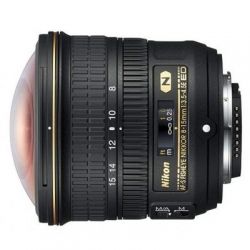  Nikon 8-15mm f/3.5-4.5E ED AF-S FISHEYE (JAA831DA) -  1