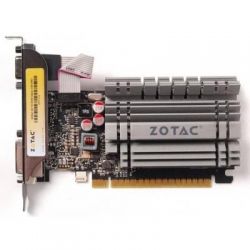  GeForce GT730, Zotac, Zone Edition, 2Gb DDR3, 64-bit, VGA/DVI/HDMI, 902/1600MHz, Low Profile, Silent (ZT-71113-20L) -  2