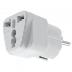 Перехідник Atcom UK/US-розетка - Евро-вилка (17441) - Картинка 2