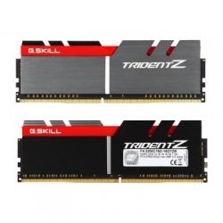 Модуль пам'яті для комп'ютера DDR4 16GB (2x8GB) 3200 MHz Trident Z Silver H/ Red G.Skill (F4-3200C16D-16GTZB) - Картинка 2