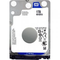   2.5" 1Tb Western Digital Blue, SATA3, 128Mb, 5400 rpm (WD10SPZX)