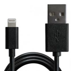   Grand-X USB - Lightning, Cu, 2.1, Black, 1m (PL01B) -  2