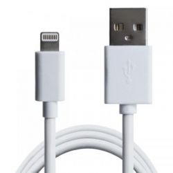   Grand-X USB - Lightning, Cu, 2.1 White, 1m (PL01W) -  2