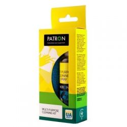 НАБОР ДЛЯ ОЧИСТКИ ОРГТЕХНИКИ PATRON 2в1 (Спрей 100мл + Салфетка) F3-018 - Картинка 2