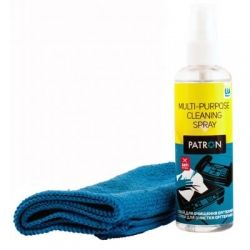 НАБОР ДЛЯ ОЧИСТКИ ОРГТЕХНИКИ PATRON 2в1 (Спрей 100мл + Салфетка) F3-018 - Картинка 5