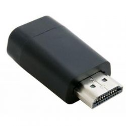  VGA () -> HDMI (), Extradigital, Black, 1.4, FullHD (KBH1688)