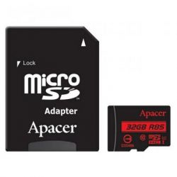  Apacer 32GB microSDHC class 10 UHS-I U1 (AP32GMCSH10U5-R) -  1