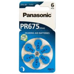  PANASONIC PR44 / PR675 (1.4V) * 6 (PR-675H/6LB)