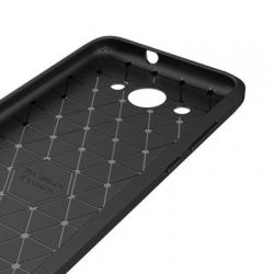 Чохол до мобільного телефона для Huawei Y3 2017 Carbon Fiber (Black) Laudtec (LT-HY32017B) - Картинка 3