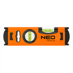 Уровень Neo Tools алюминиевый 20 см, 2 вiчка (71-030)