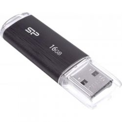 USB ���� ���������� Silicon Power 16GB Ultima U02 Black USB 2.0 (SP016GBUF2U02V1K) - �������� 3