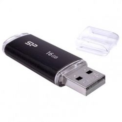 USB ���� ���������� Silicon Power 16GB Ultima U02 Black USB 2.0 (SP016GBUF2U02V1K) - �������� 4