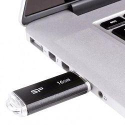USB   Silicon Power 16GB Ultima U02 Black USB 2.0 (SP016GBUF2U02V1K) -  5