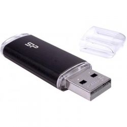 USB флеш накопитель Silicon Power 8GB Ultima U02 Black USB 2.0 (SP008GBUF2U02V1K) - Картинка 4