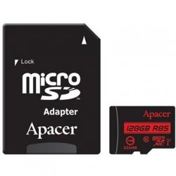   Apacer 128GB microSDXC Class10 UHS-I (AP128GMCSX10U5-R) -  1