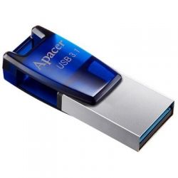 USB   Apacer 16GB AH179 Blue USB 3.1 OTG (AP16GAH179U-1) -  2