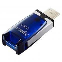 USB   Apacer 16GB AH179 Blue USB 3.1 OTG (AP16GAH179U-1) -  3