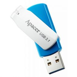 USB флеш накопичувач Apacer 64GB AH357 Blue USB 3.1 (AP64GAH357U-1) - Картинка 3