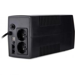    Vinga LED 600VA plastic case + with USB+RJ45 (VPE-600PU) -  4