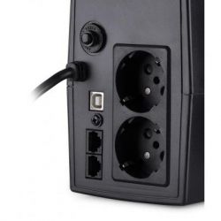    Vinga LED 600VA plastic case + with USB+RJ45 (VPE-600PU) -  8