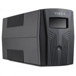 Источник бесперебойного питания Vinga LCD 1200VA plastic case with USB+RJ45 (VPC-1200PU) - Картинка 6