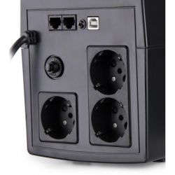    Vinga LED 1500VA plastic case with USB (VPE-1500PU) -  8
