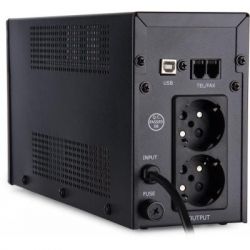    Vinga LED 600VA metal case with USB+RJ45 (VPE-600MU) -  5
