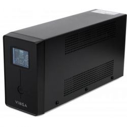    Vinga LCD 600VA metal case with USB (VPC-600MU) -  3