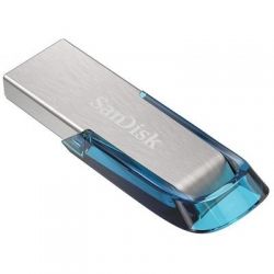 USB флеш накопичувач SanDisk 128GB Ultra Flair Blue USB 3.0 (SDCZ73-128G-G46B) - Картинка 4