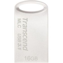 USB   Transcend 16GB JetFlash 720 Silver Plating USB 3.1 (TS16GJF720S)