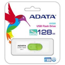 USB   ADATA 128GB UV320 White/Green USB 3.1 (AUV320-128G-RWHGN) -  4