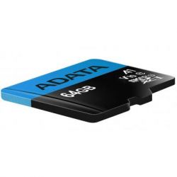  '  ' 64GB microSDXC A-DATA Premier Class 10 A1 R-85Mb/s UHS-1 (AUSDX64GUICL10A1-RA1) -  3