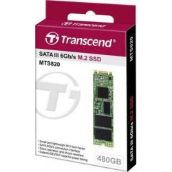SSD  Transcend MTS820S 480GB SATA 3D TLC (TS480GMTS820S) -  2